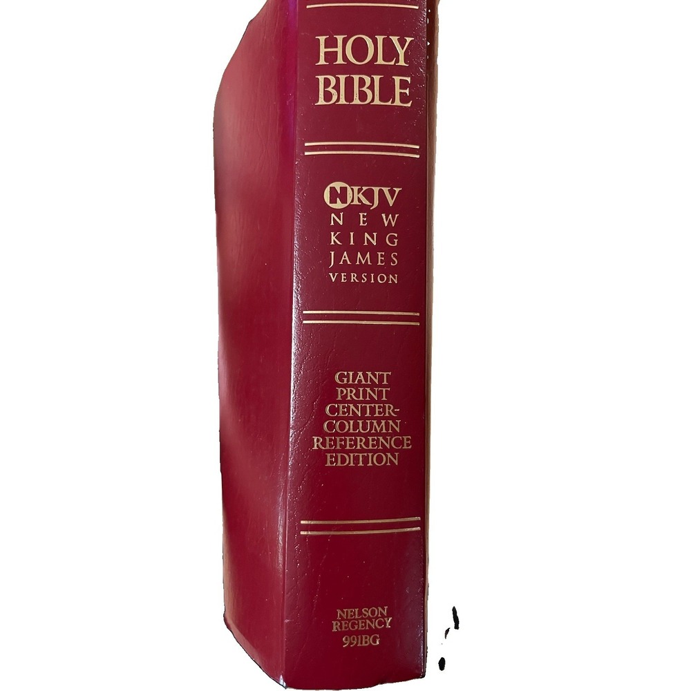 KJV Bible King James Version Reference Edition Giant Print 2003 Nelson 881 CBG